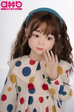 AXBDOLL 110cm GB02# Silicone+TPE Mini Sex Doll Cute Love Dolls