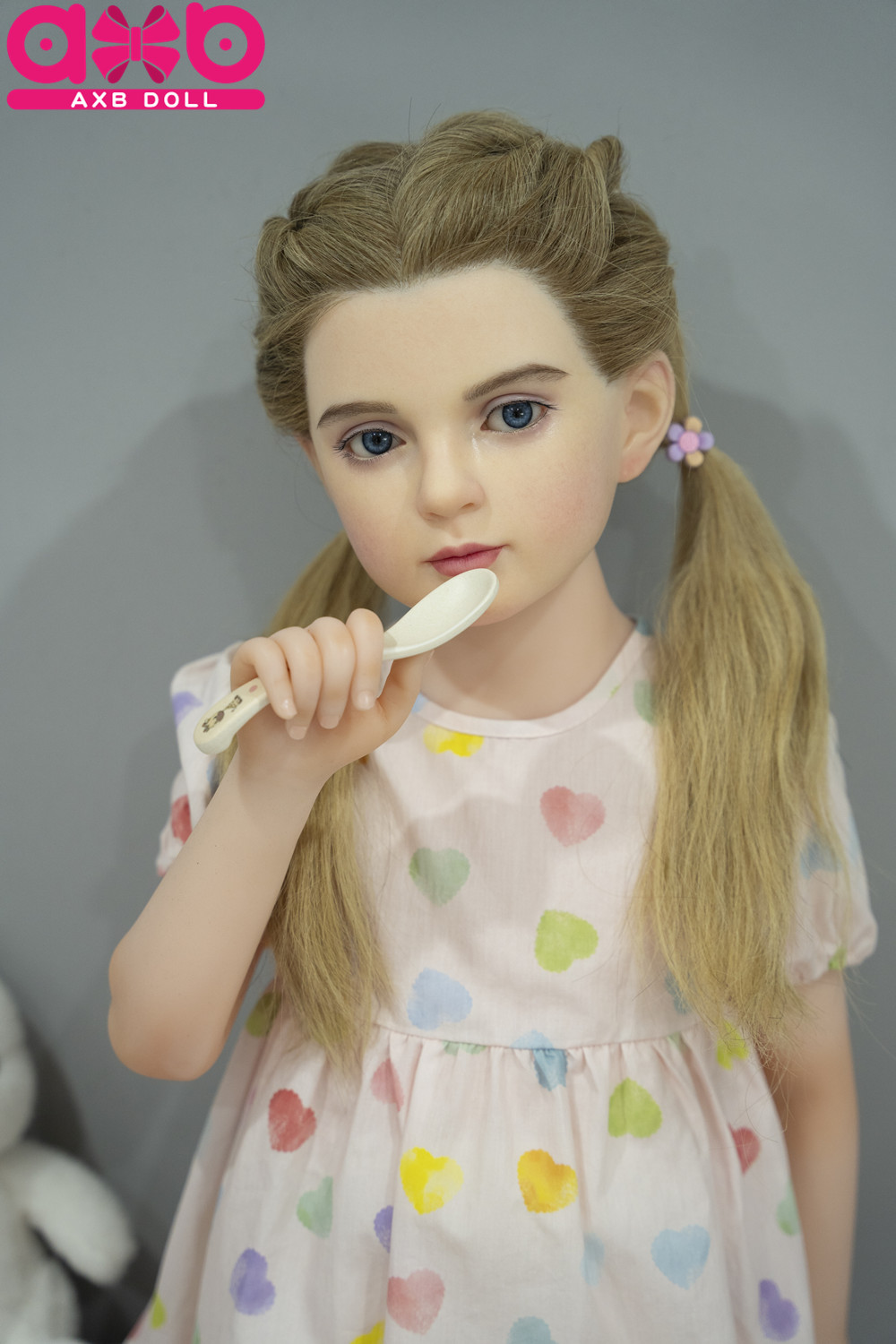 AXBDOLL 110cm GC01# Silicone+TPE Mini Sex Doll Cute Love Dolls - 点击图片关闭