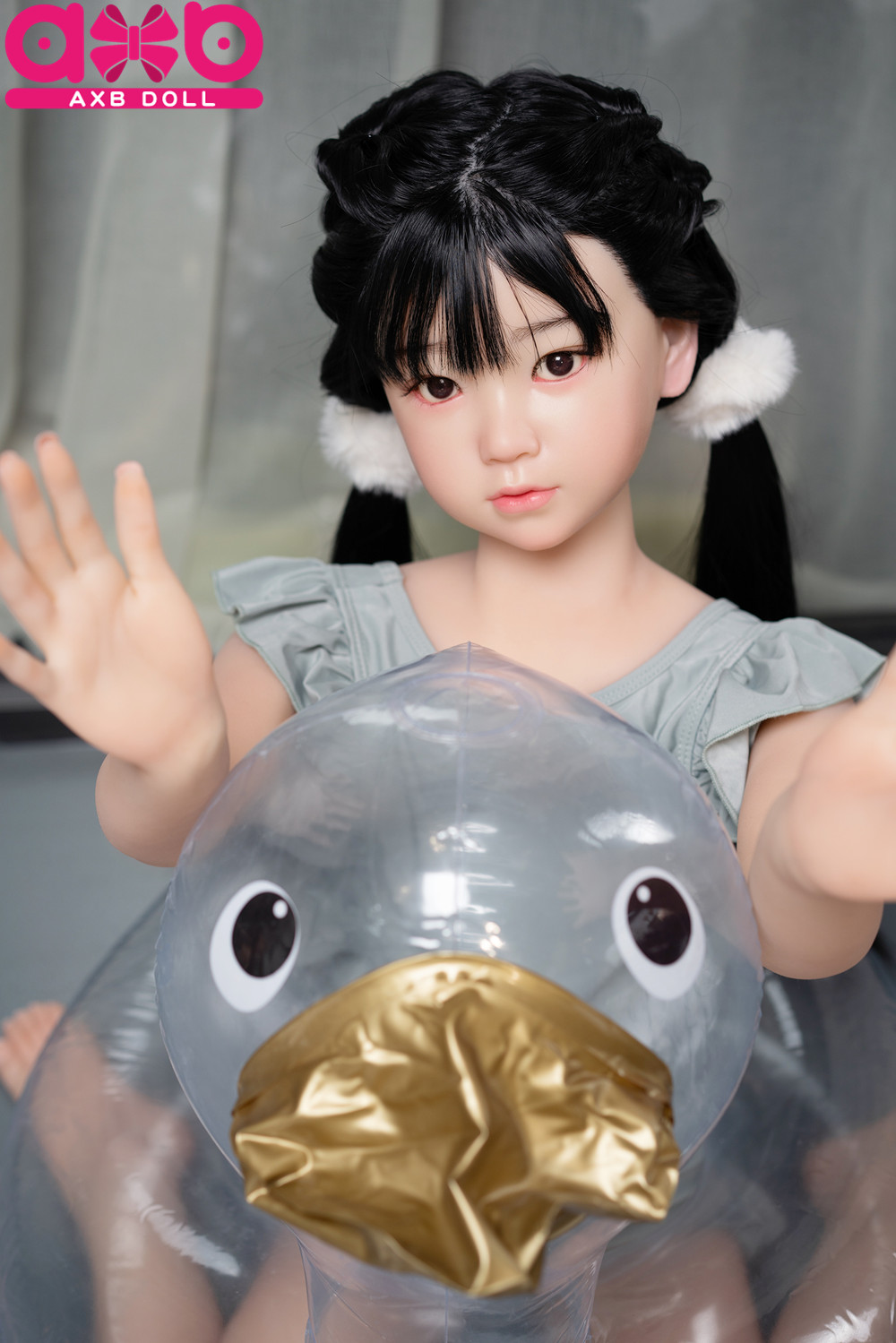 AXBDOLL 120cm-R GB05# Silicone Head+TPE Body Love Doll Sex Dolls - 点击图片关闭