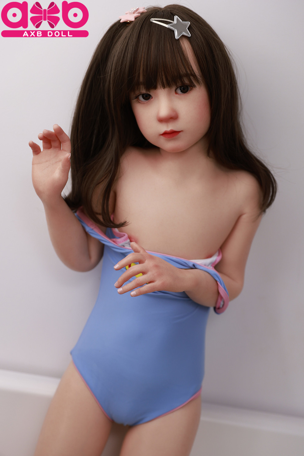 AXBDOLL GB06# 106cm Super Real Silicone Cute Sex Doll - 点击图片关闭