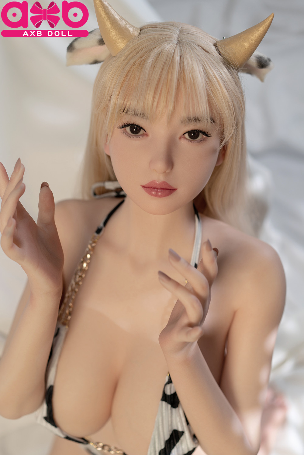AXBDOLL 143cm GE06R# Silicone Anime Love Doll Life Size Sex Doll - 点击图片关闭