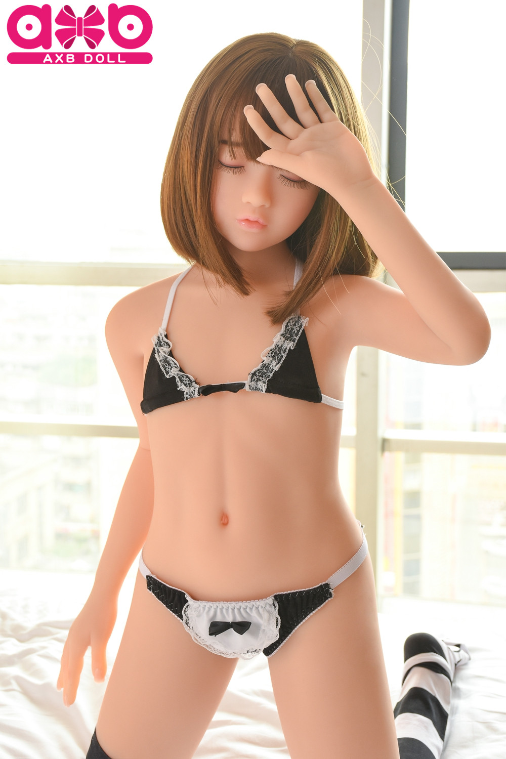 AXBDOLL 120cm A57# TPE Anime Love Doll Close Eyes Sex Dolls - 点击图片关闭