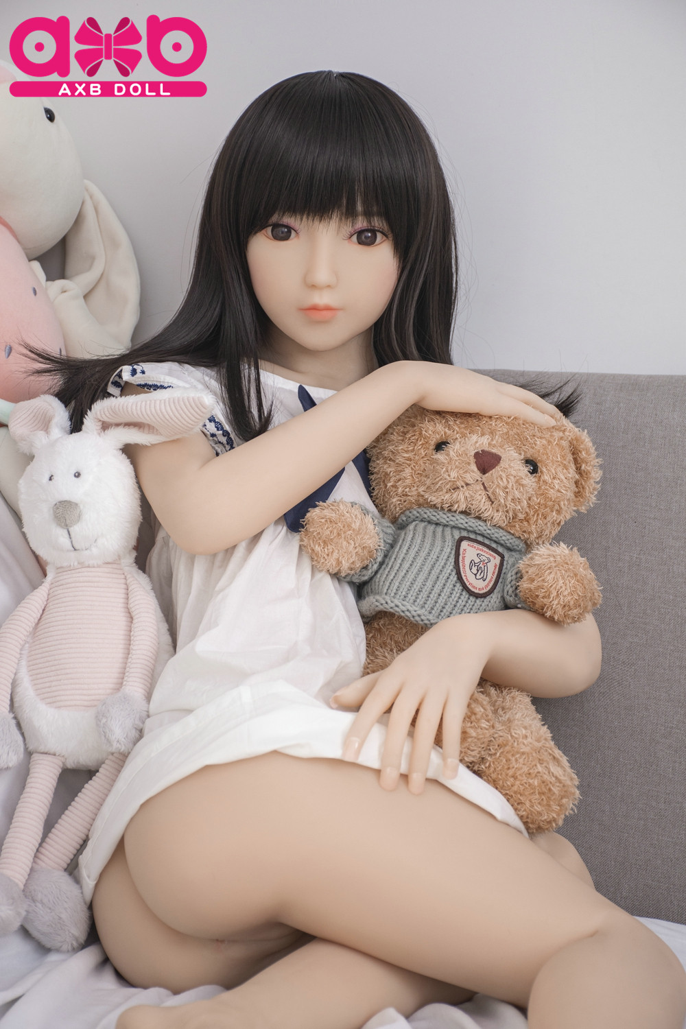 AXBDOLL 130cm C46# B-Cup TPE Anime Love Doll Oral Sex Dolls - 点击图片关闭