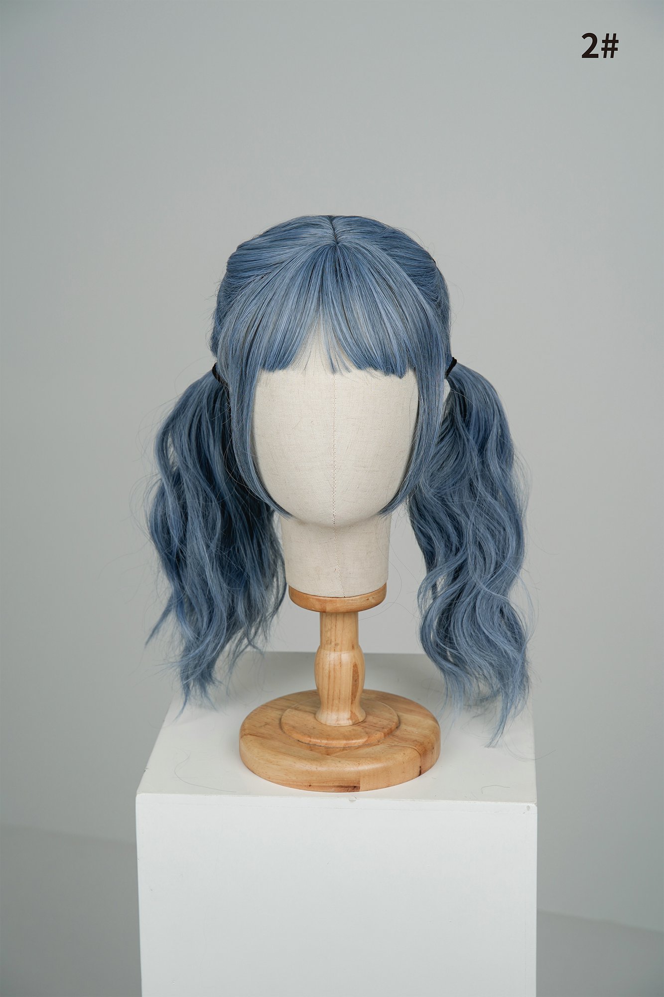 AXBDOLL silicone doll wig 2# - 点击图片关闭